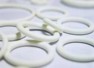 50 Joints Toriques PTFE Blanc – Pour Moulinets à Frein Avant Avec Arbre De 6 Mm