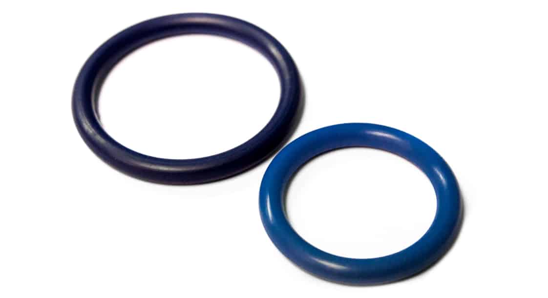 metal-detectable o-rings